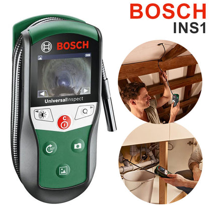 BOSCH ボッシュ 検査用カメラ INS1 小型 コンパクト 防水 水洗い可能 カラー液晶ディスプレイ ズーム機能