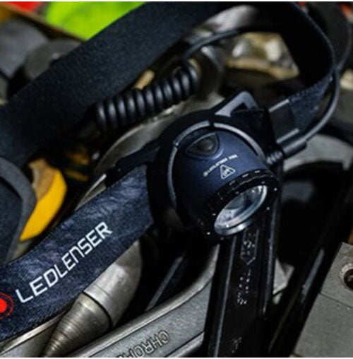 LEDヘッドライト レッドレンザー H8R 充電式 25周年モデル 釣り アウトドア 登山 防災 作業灯 懐中電灯 災害対策 ヘッドランプ アウトドアライト LED