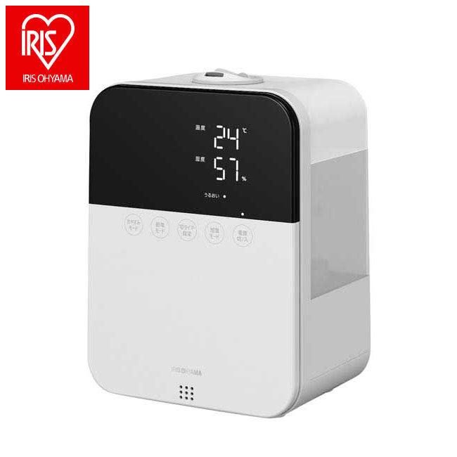 アイリスオーヤマ ハイブリッド式加湿器 HDK-35-W 4.5L アロマ対応 10畳