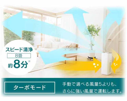 アイリスオーヤマ 空気清浄機 IAP-A100-W 主に36畳