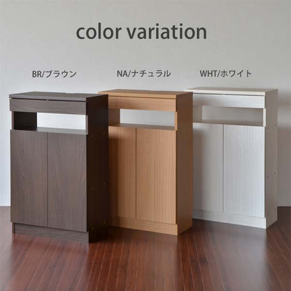 日本製 電話台 ファックス台 FAX台 ルーター ルーター収納 Wifiルーター プリンター 収納 収納棚 でんわ台 リビング収納 幅60cm ラック 固定電話 シンプル キャビネット 国産 (代引不可)