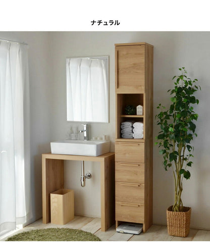 たっぷり収納 ランドリーラック 幅30cm 日本製 サニタリー 洗面所 ヘルスメーター収納 sa1830th オープンラック ランドリー(代引不可)