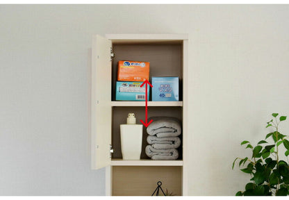 たっぷり収納 ランドリーラック 幅30cm 日本製 サニタリー 洗面所 ヘルスメーター収納 sa1830th オープンラック ランドリー(代引不可)