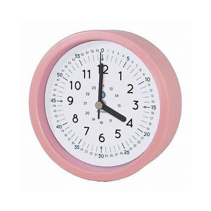 こどもの学習時計 ME214RD ローズピンク タイマー 学習用