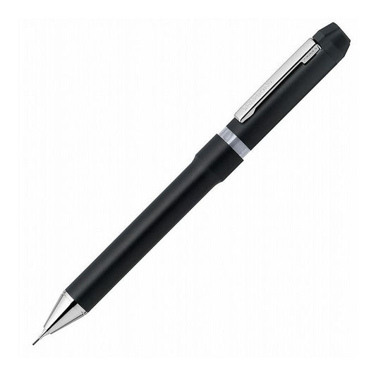 【5%OFF】シャーボNu 0.7 ブラック SB35-BK ゼブラ 回転式 多機能ペン 2色ボールペン シャープペン 書きやすい