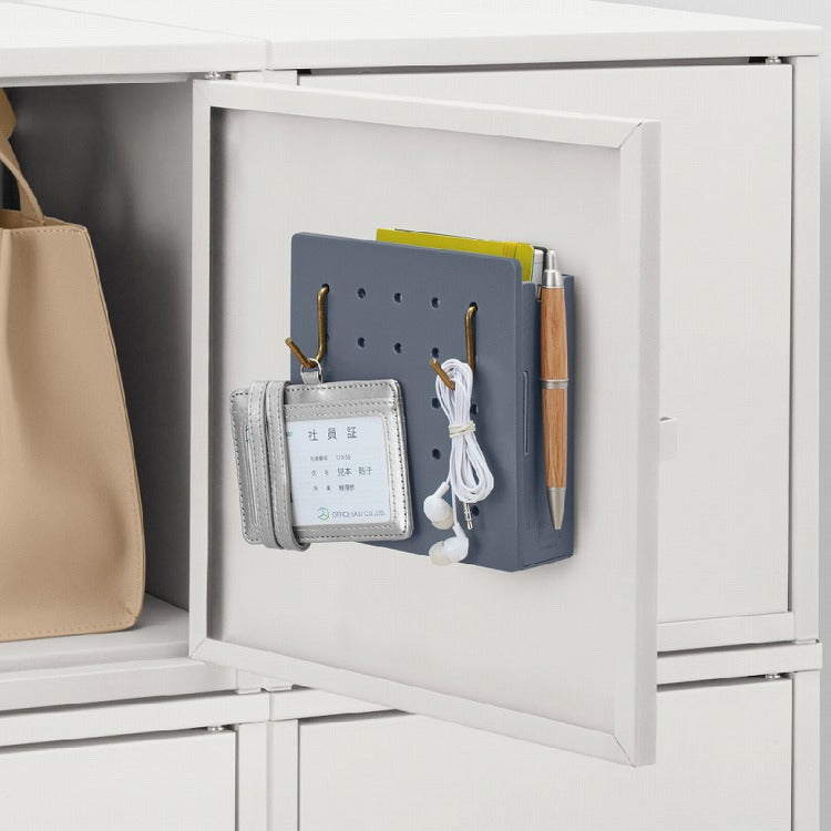 ハルペギー シロ PGH150 白 壁面収納 マグネット式 工具不要 便利 キングジム