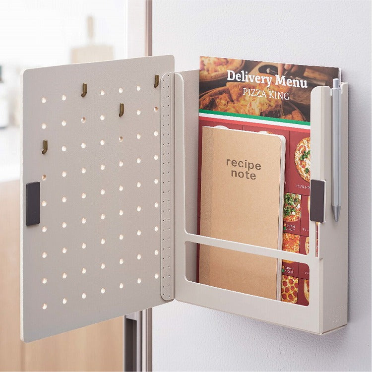 ハルペギー ナチ PGH200 ナチュラル 壁面収納 マグネット式 工具不要 便利 キングジム