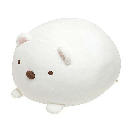 サンエックス すみっコぐらし スーパーもーちもち大福クッション しろくま 白 ホワイト かわいい キッズ こども もちもち クッション 枕 キャラクターグッズ 雑貨 おもちゃ ぬいぐるみ ギフト プレゼント MR78001