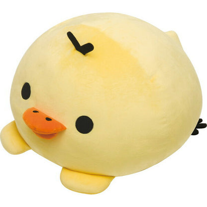 キイロイトリ ぬいぐるみ スーパーもーちもち大福クッション かわいい ぬいぐるみ クッション スーパーもーちもちシリーズ リラックマ キャラクターグッズ 雑貨 癒し ギフト プレゼント MX09501 サンエックス