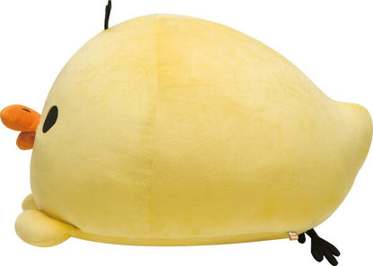 キイロイトリ ぬいぐるみ スーパーもーちもち大福クッション かわいい ぬいぐるみ クッション スーパーもーちもちシリーズ リラックマ キャラクターグッズ 雑貨 癒し ギフト プレゼント MX09501 サンエックス