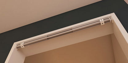 テンションバーブリッジ Mサイズ 60~90cm ロールスクリーン用 立川機工 調節可能 工具不要 テンションバー アルミ つっぱり つっぱり棒 ネジ不要(代引不可)