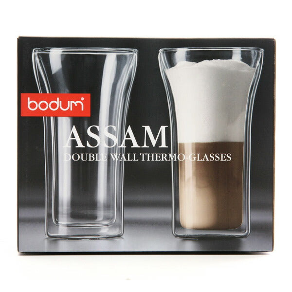 bodum ボダム ダブルウォールグラス 0.4L 2個セット ASSAM DWG 4547-10