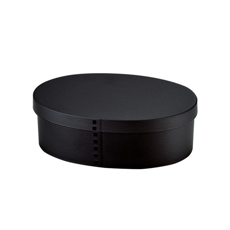 たつみや 曲げわっぱ1段弁当 大 800ml マットブラック BK 30302(代引不可)