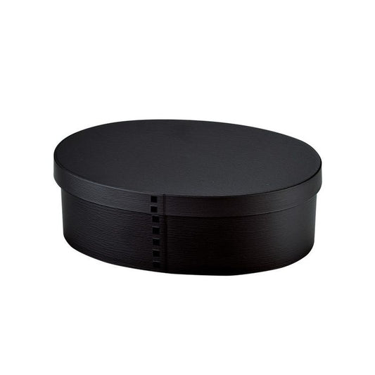 たつみや 曲げわっぱ1段弁当 大 800ml マットブラック BK 30302(代引不可)