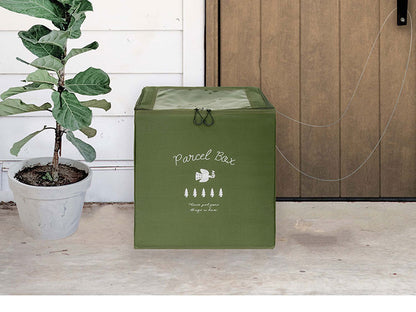 オカトー covo 宅配ボックス グリーン 配送ボックス ストレージ 防水 折り畳み 置き配 置くだけ 簡単設置(代引不可)
