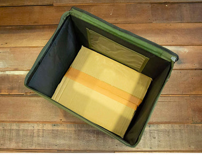 オカトー covo 宅配ボックス グリーン 配送ボックス ストレージ 防水 折り畳み 置き配 置くだけ 簡単設置(代引不可)