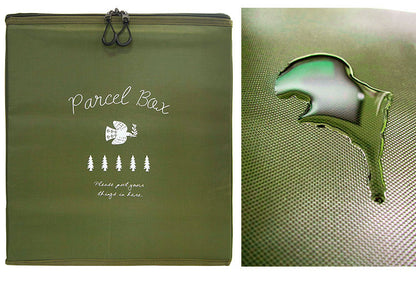 オカトー covo 宅配ボックス グリーン 配送ボックス ストレージ 防水 折り畳み 置き配 置くだけ 簡単設置(代引不可)