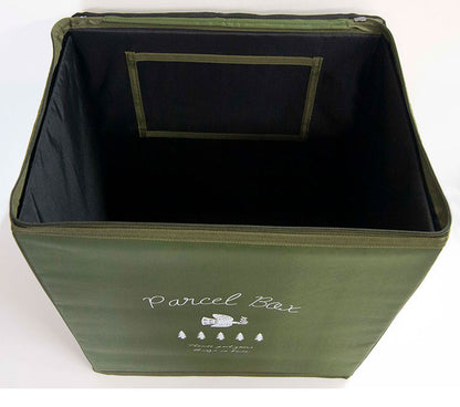 オカトー covo 宅配ボックス グリーン 配送ボックス ストレージ 防水 折り畳み 置き配 置くだけ 簡単設置(代引不可)