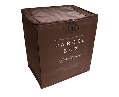 オカトー covo 宅配ボックス ブラウン 配送ボックス ストレージ 防水 折り畳み 置き配 置くだけ 簡単設置(代引不可)