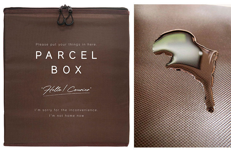 オカトー covo 宅配ボックス ブラウン 配送ボックス ストレージ 防水 折り畳み 置き配 置くだけ 簡単設置(代引不可)