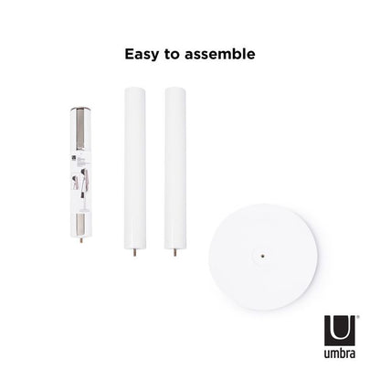 Umbra フラッパー コートフック ニッケル×ホワイト 2320361660(代引不可)