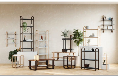 Umbra ハブ ストレージテーブル ホワイト×ナチュラル 幅240×奥行350×高さ680mm ホワイト/ナチュラル 21013760668(代引不可)