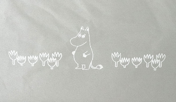 オカトー MOOMIN バンブーバスケットM ムーミン ランドリーボックス(代引不可)