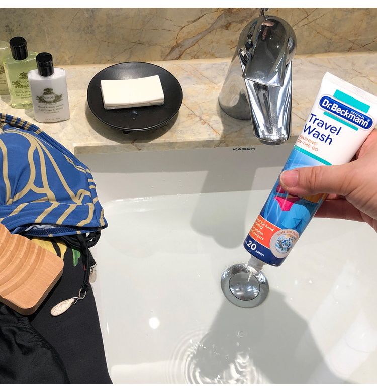 E.OCT トラベルウォッシュ旅行用洗濯洗剤 DP010004 約 100ml イギリス製 1個(代引不可)