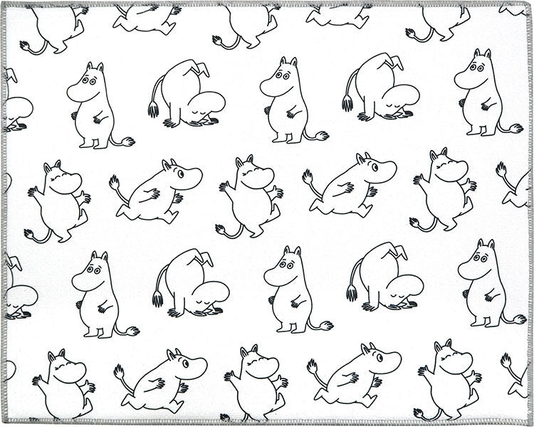 オカトー MOOMIN 吸水水切りマット 40x50 ムーミン キッチン ふきん(代引不可)