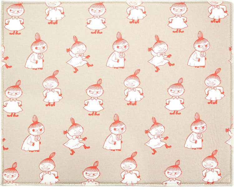 オカトー MOOMIN 吸水水切りマット 40x50 リトルミイ キッチン ふきん(代引不可)