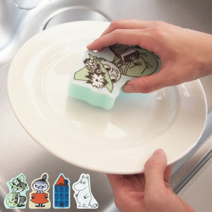 オカトー MOOMIN 不織布スポンジ 食器洗い キャラクター キッチン(代引不可)