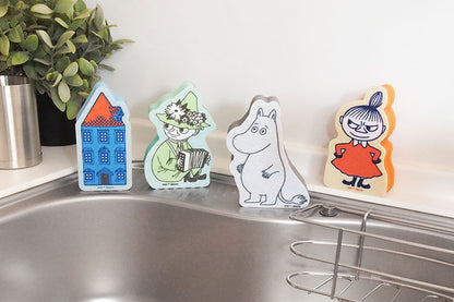 オカトー MOOMIN 不織布スポンジ 食器洗い キャラクター キッチン(代引不可)