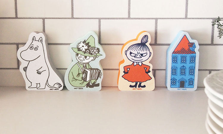 オカトー MOOMIN 不織布スポンジ 食器洗い キャラクター キッチン(代引不可)
