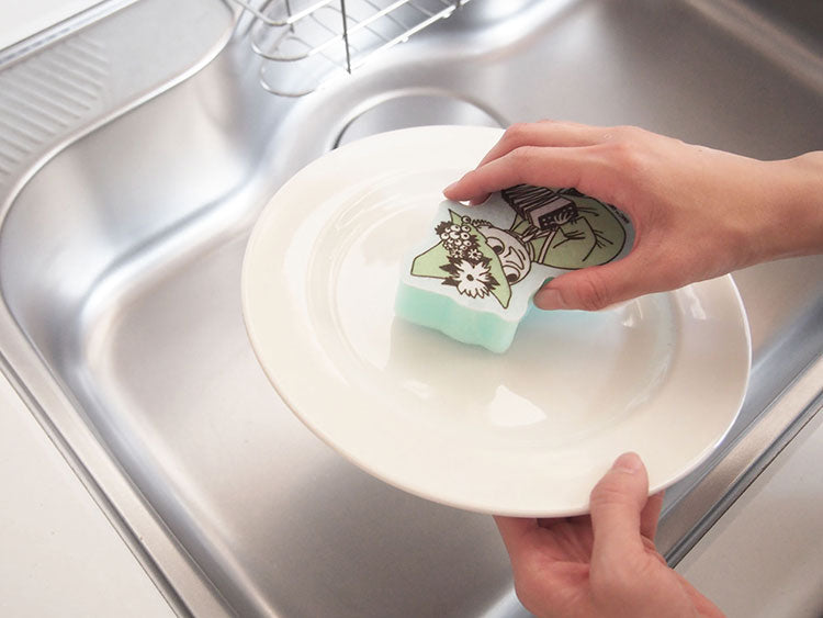 オカトー MOOMIN 不織布スポンジ 食器洗い キャラクター キッチン(代引不可)