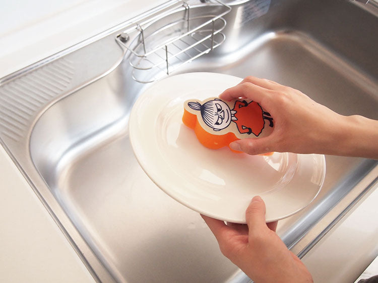 オカトー MOOMIN 不織布スポンジ 食器洗い キャラクター キッチン(代引不可)