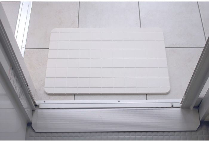 珪藻土 マット Lattice ホワイト NEO-171-WH バスマット けいそうど お風呂 バス 洗面所 吸水 速乾 大判 防カビ 清潔 防ダニ TV テレビ おしゃれ かわいい インテリア 柄 収納(代引不可)