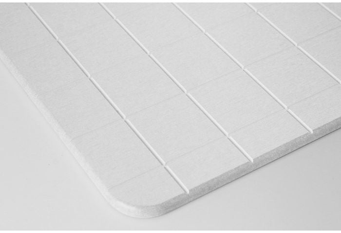 珪藻土 マット Lattice ホワイト NEO-171-WH バスマット けいそうど お風呂 バス 洗面所 吸水 速乾 大判 防カビ 清潔 防ダニ TV テレビ おしゃれ かわいい インテリア 柄 収納(代引不可)