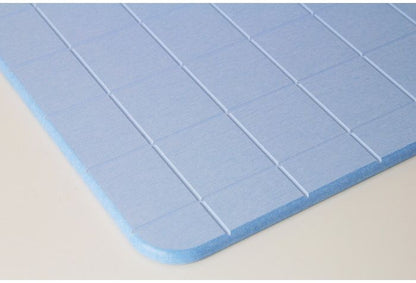 珪藻土 マット Lattice ブルーNEO-171-BL バスマット けいそうど お風呂 バス 洗面所 吸水 速乾 大判 防カビ 清潔 防ダニ TV テレビ おしゃれ かわいい インテリア 柄 収納(代引不可)