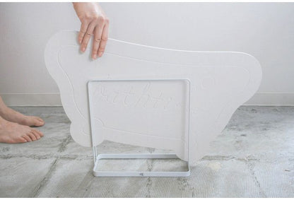 珪藻土 マット Bathtime ホワイトNIT-067-WH バスマット けいそうど お風呂 バス 洗面所 吸水 速乾 大判 防カビ 清潔 防ダニ TV テレビ おしゃれ かわいい インテリア 柄 収納(代引不可)