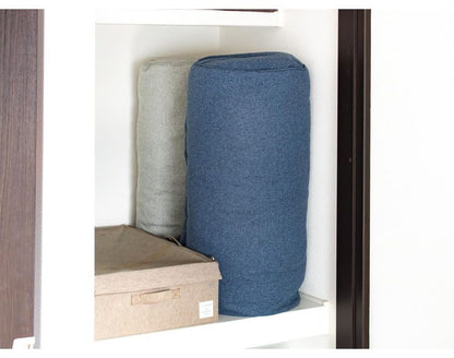 クラスアップ 布団収納クッションカバー CV-H8092 BL ブルー 中国製(代引不可)