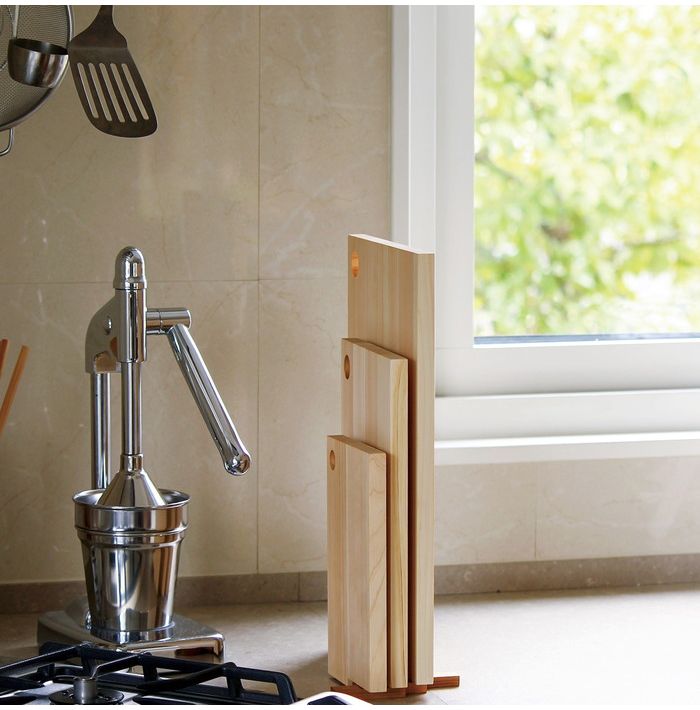 まな板 18×30cm STYLE JAPAN ひのきのまな板 スタンド式 Mサイズ スタイルジャパン まな板 ひのき ヒノキ 檜 キッチン 調理 スタンド おしゃれ 木製 シンプル 薄型 軽量 収納 フック穴(代引不可)