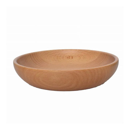 籐芸 MUTE ラウンドディッシュSS15 C02-MRB150BE インドネシア 食卓に柔かい雰囲気をはこぶ木製食器(代引不可)