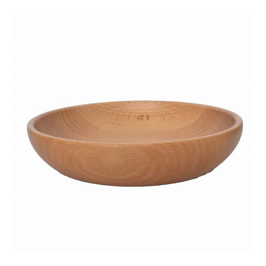 籐芸 MUTE ラウンドディッシュSS15 C02-MRB150BE インドネシア 食卓に柔かい雰囲気をはこぶ木製食器(代引不可)