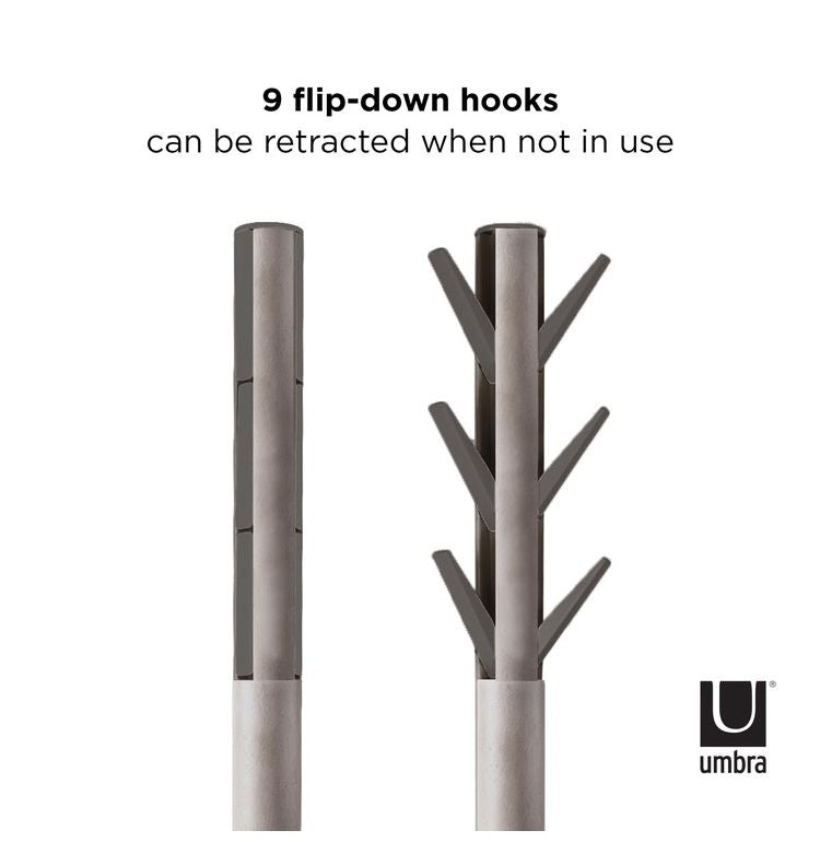 Umbra フラッパー コートラック グレー 2320361918(代引不可)