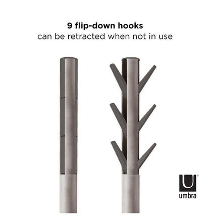 Umbra フラッパー コートラック グレー 2320361918(代引不可)