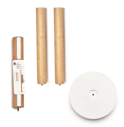 Umbra フラッパー コートラック ホワイト×ナチュラル 2320361668(代引不可)