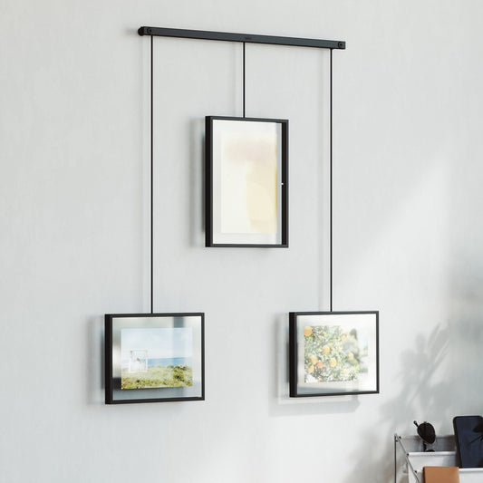 Umbra イグジビット 3フォトディスプレイ ブラック 21016057040(代引不可)