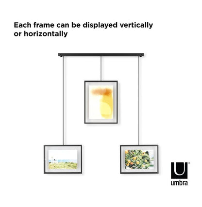 Umbra イグジビット 3フォトディスプレイ ブラック 21016057040(代引不可)