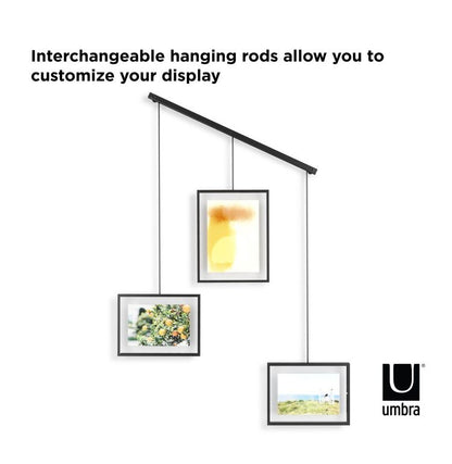 Umbra イグジビット 3フォトディスプレイ ブラック 21016057040(代引不可)