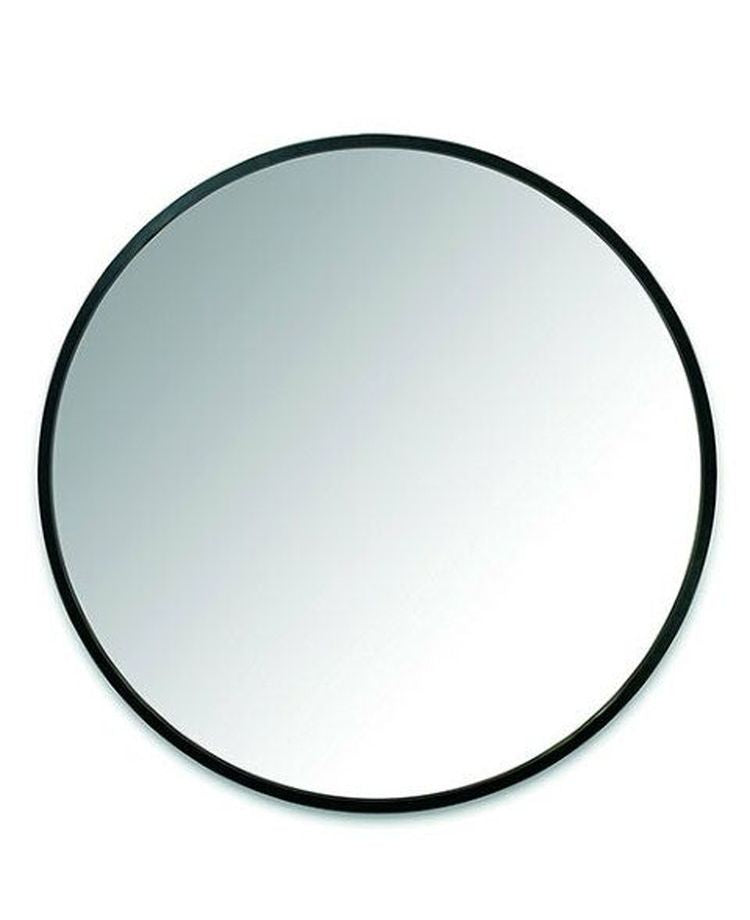 Umbra ハブ ミラー 61x61cm ブラック 21008243040(代引不可)